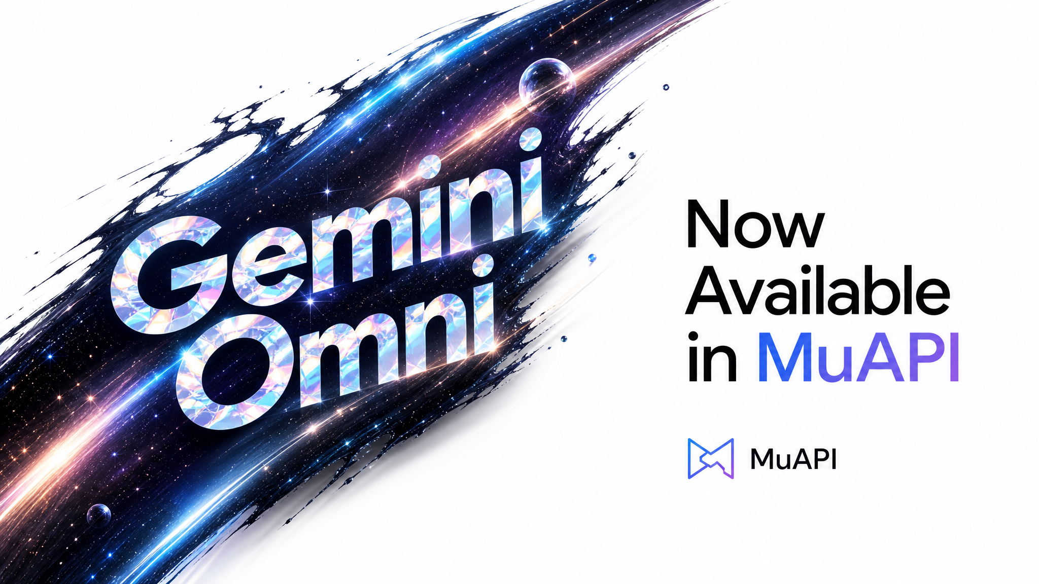 ✨ Gemini Omni is Now Available on MuAPI!