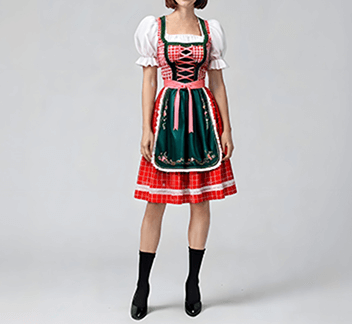 Alpine Red Dirndl