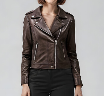 Brown Moto Chic