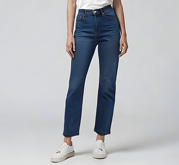 Straight Leg Jeans